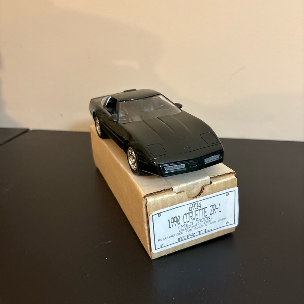 1990 Polo Green Corvette ZR-1 Model Car
